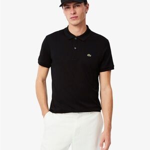 Lacoste Black Polo Shirt Classic Design